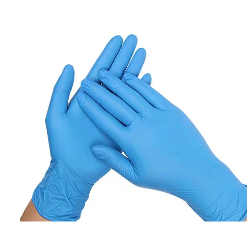 Disposable powder free nitrile gloves, high quality, customized, powder free, color customized, whol